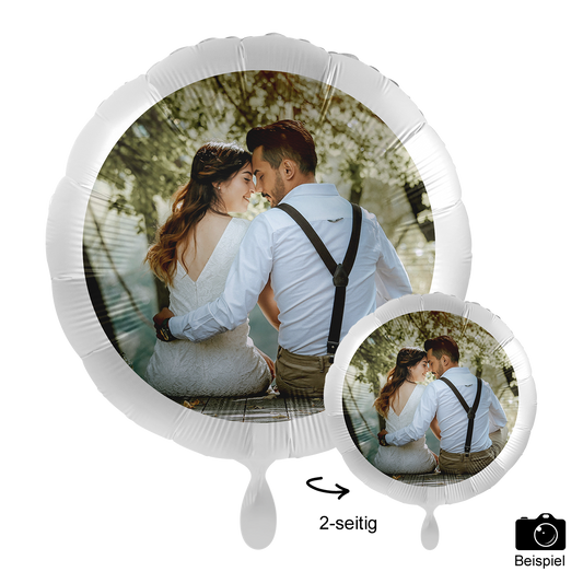 Ballon mit Foto - Rundballon