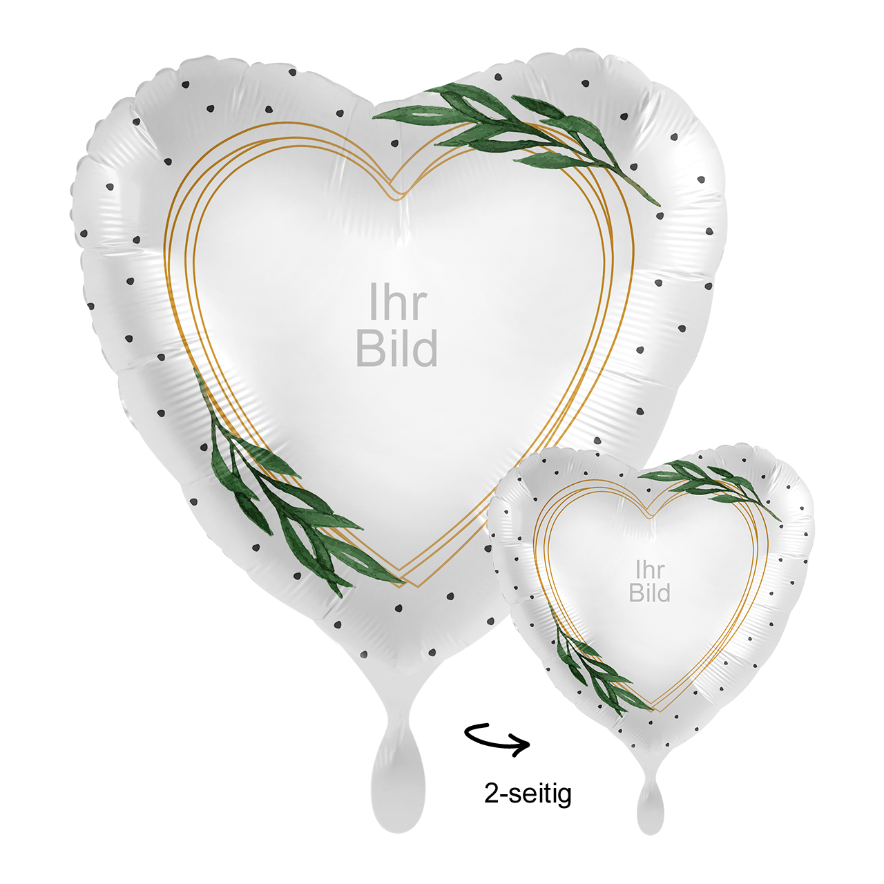 Ballon mit Foto - Mistletoe