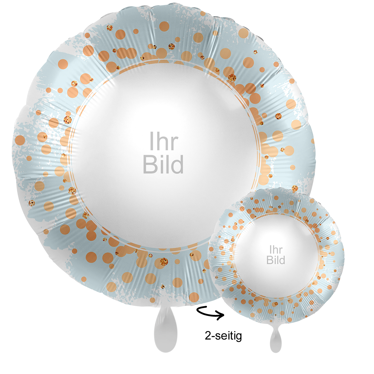 Ballon mit Foto - Dotty