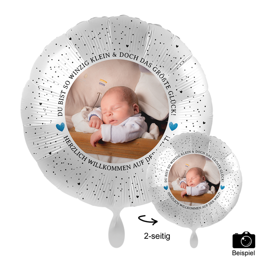 Ballon mit Foto - Little Cute Baby Boy