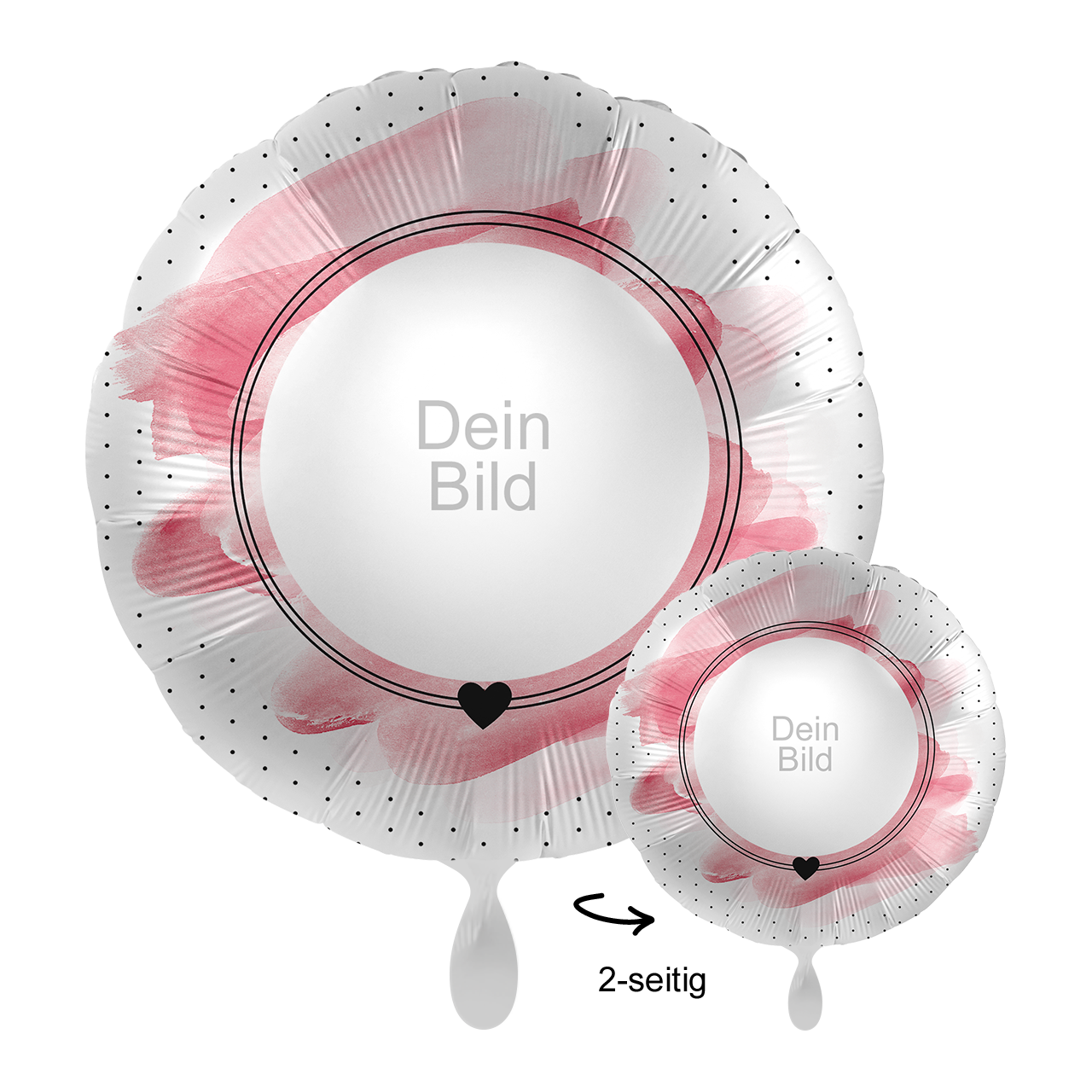 Ballon mit Foto - Welcome to the World, Baby Girl!