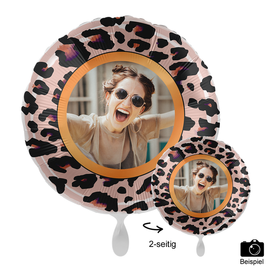 Ballon mit Foto - Happy Birthday Du wildes Ding