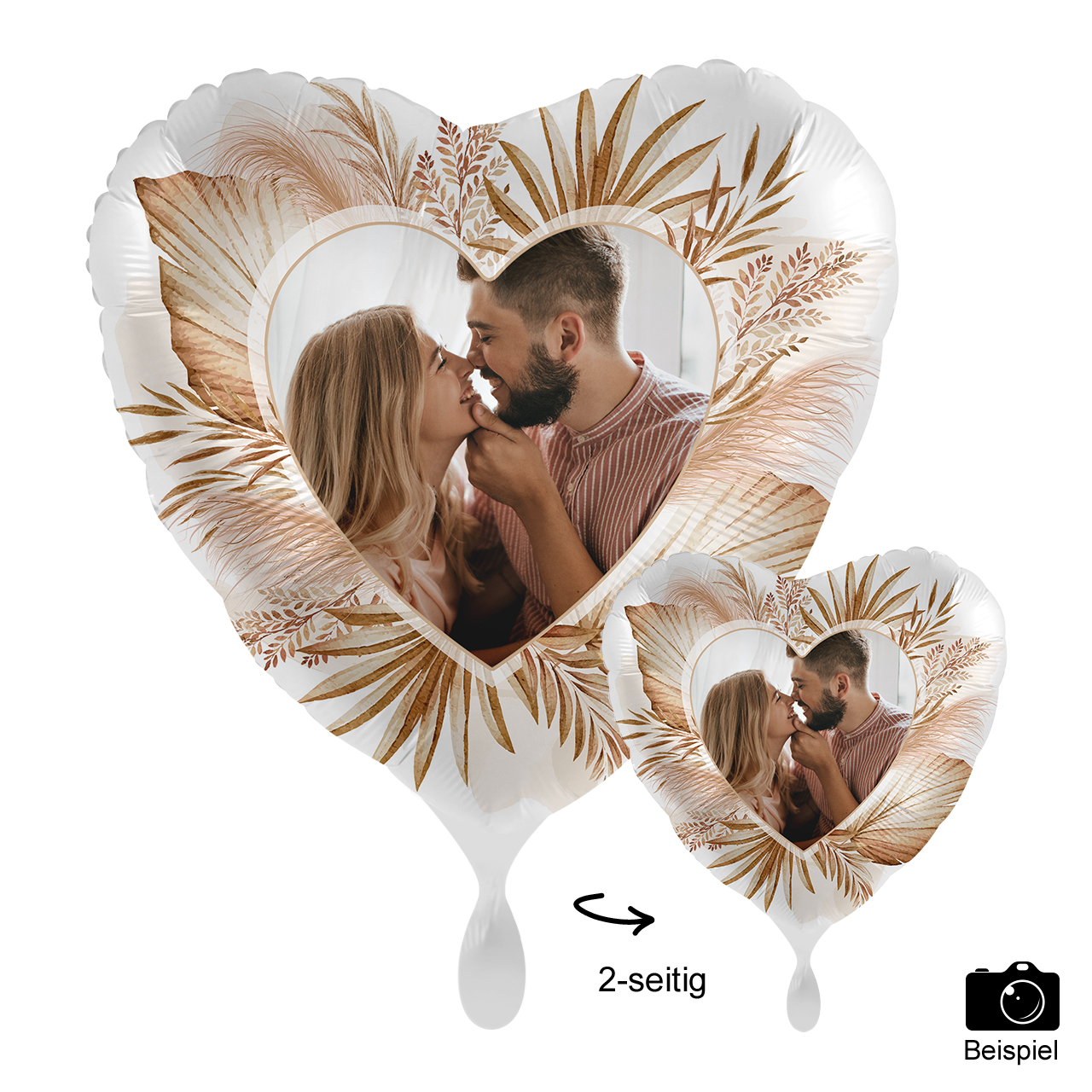 Ballon mit Foto - Boho Dream