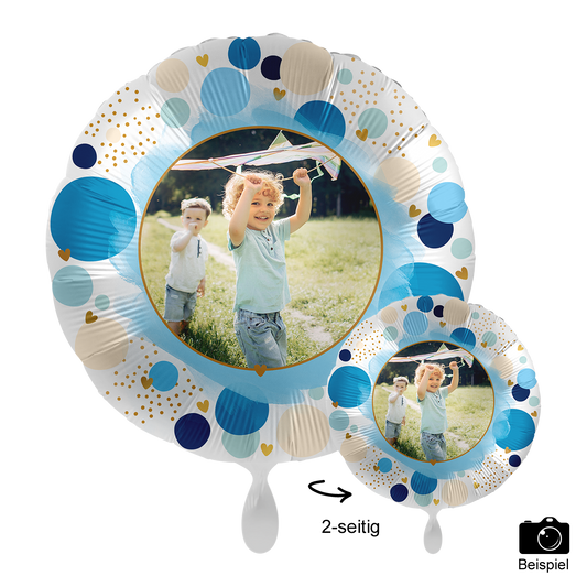 Ballon mit Foto - Lucky Birthday